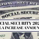 Graph representing the 2025 Social Security COLA increase for retirees.