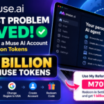 Muse AI waitlist problem solved and 1 billion token referral code